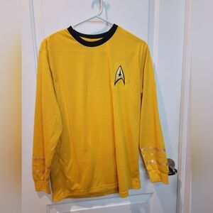 Unisex Star Trek Kirk Replica Long Sleeve Halloween Costume Cosplay